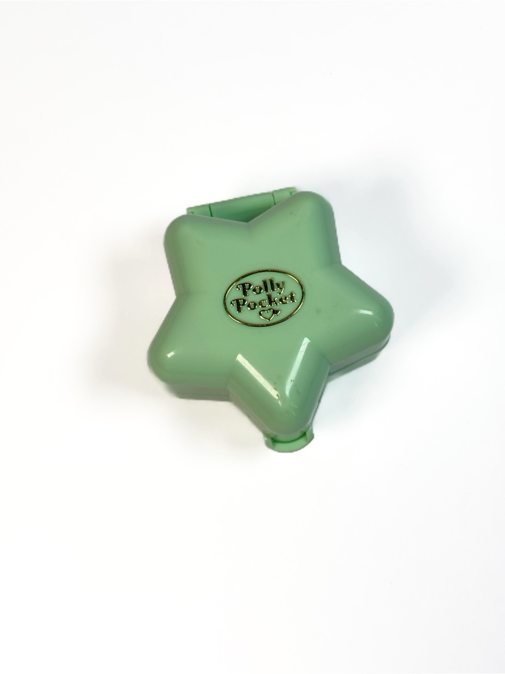 1992 Polly Pocket Bathing Beauty Pageant Mint Green Star Playset Ring Figure VTG - Picture 2 of 5